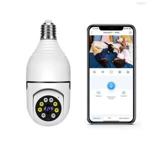 WiFi Smart Camera QC35 2MP White Camera Compatible with Tuya App